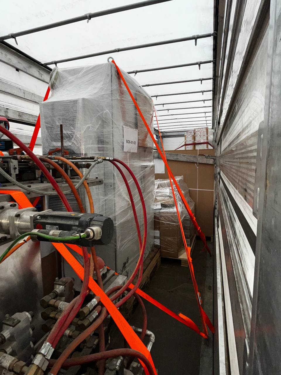 Araç üstü lashing uygulaması Tuzla