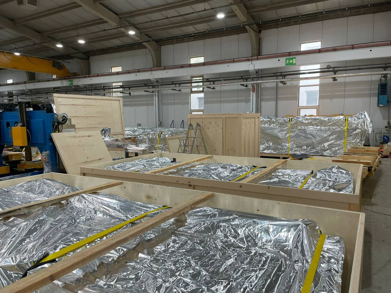 Katmanlı denizaşırı paketleme detayı