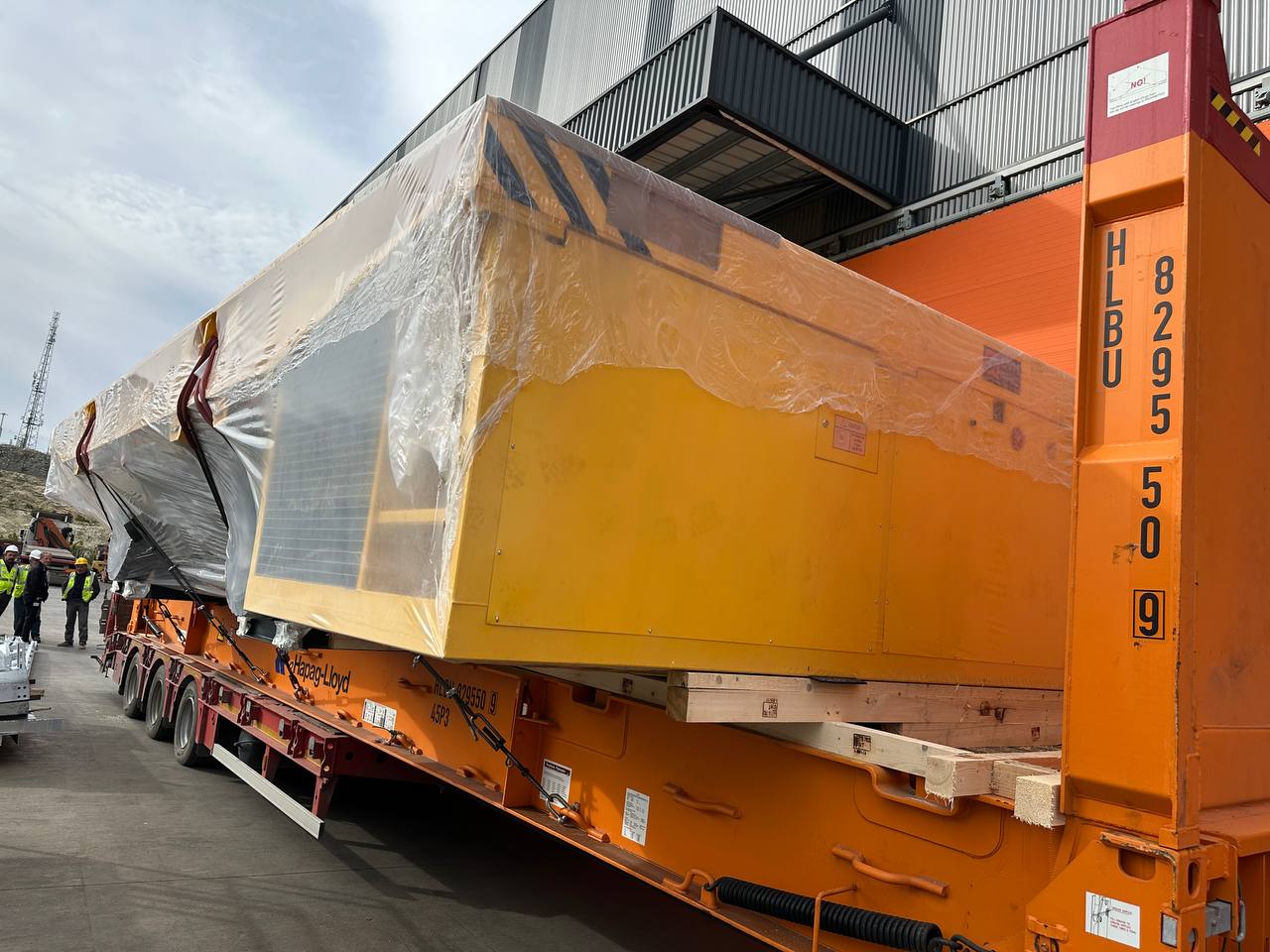 Dilovası 2x40FR Konteyner Lashing Uygulaması