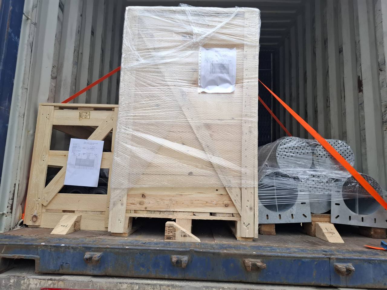 Dudullu konteyner lashing sahası