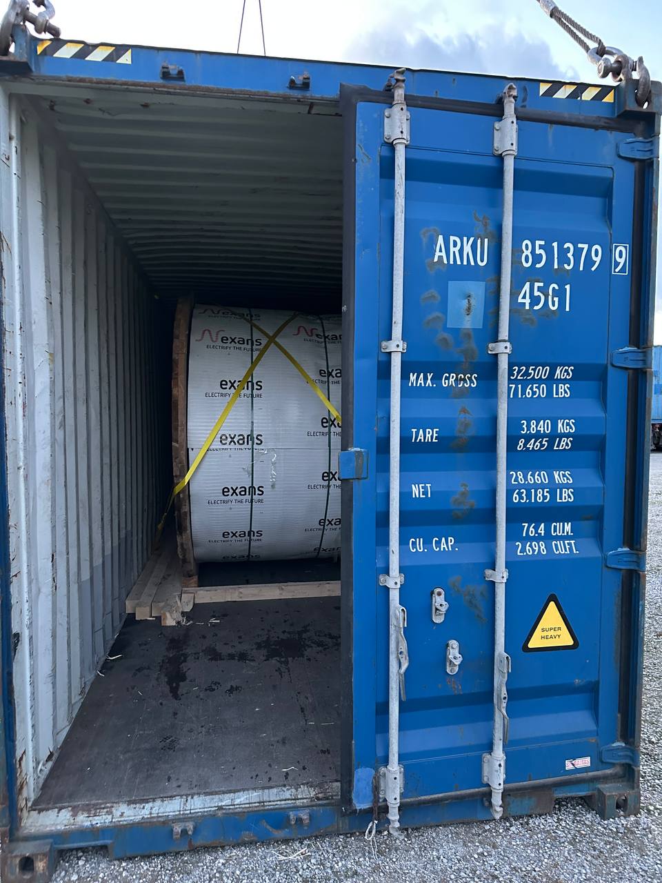 Kemalpaşa 6x40HC Konteyner Lashing Projesi